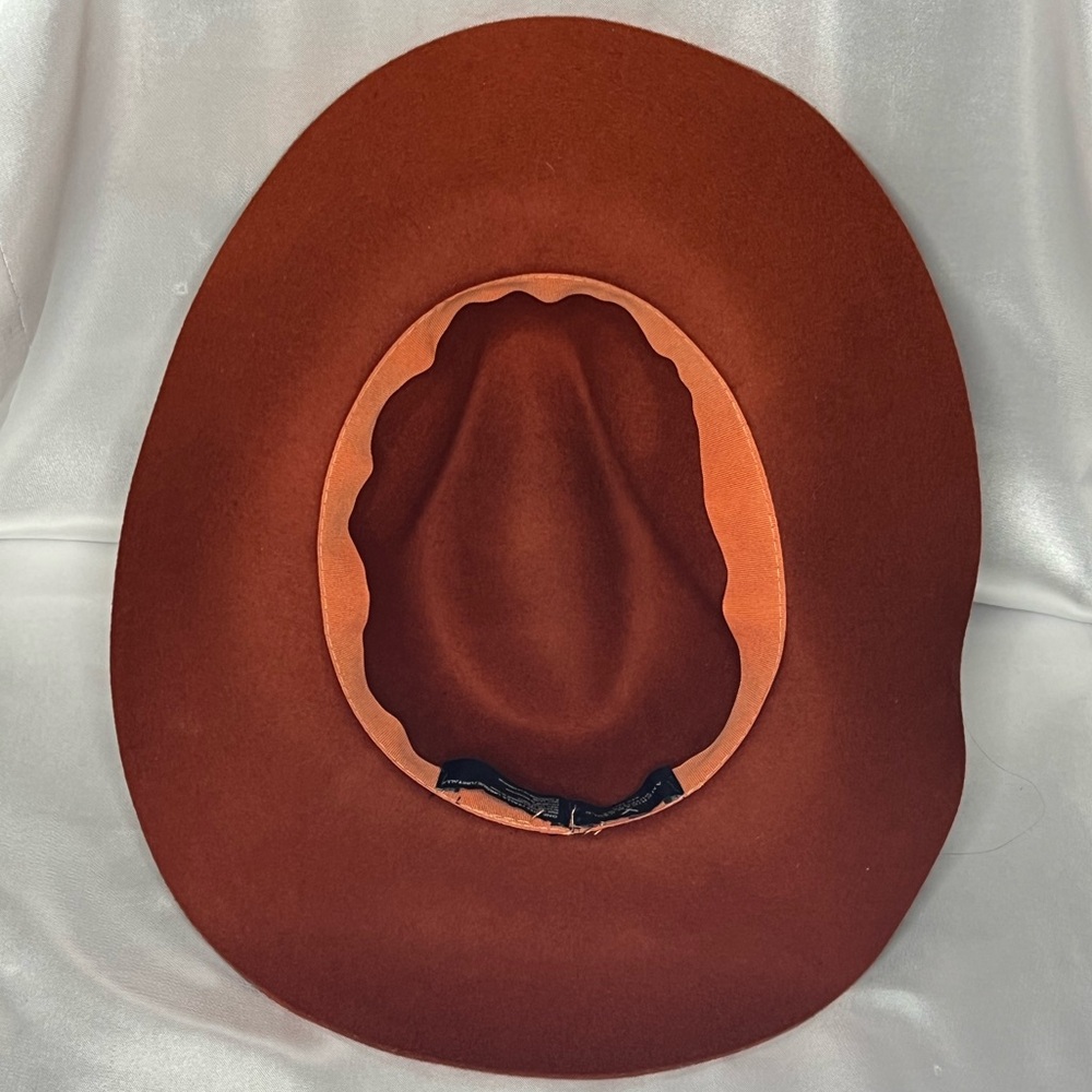 Brown bohemian hat - Picture 3 of 6